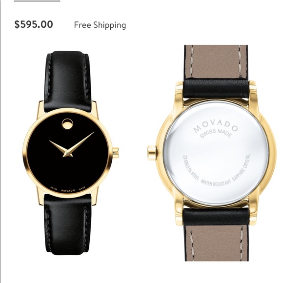 Men’s Watch — 28 mm, Movado